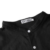 1 x RAW Customer Returns LVCBL Men s Shirt Long Sleeve Regular Fit Cotton Casual Shirt Shirts Men Black M - RRP €23.98