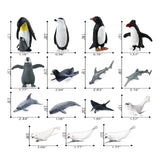 1 x RAW Customer Returns Marine Animals Toy, 26 Piece Mini Plastic Marine Animal, Arctic Ocean Toy, Animal, Penguins, Polar Bears, Snow Owl, Marine Life, Cake Topper, Cupcake Topper, Goody Bag Topper - RRP €20.4