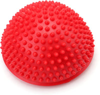 1 x RAW Customer Returns Fasmov 6 Pack Semi-Circular Yoga Balls Sport Balance Pods Mini Therapy Balance Hedgehog Ball Hard Gymnastics Ball for Coordination Balance Fitness Training, 16cm - RRP €32.49