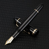 1 x RAW Customer Returns Jinhao X159 Fountain Pen 8 Medium Nib, Black with Gold Clip Acrylic Big Size Writing Pen - RRP €11.09