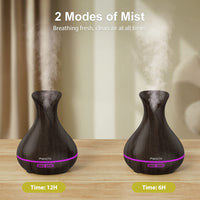 1 x RAW Customer Returns Maxcio diffuser for essential oils Alexa with remote control Maxcio app control 400 ml aroma diffuser compatible with Alexa Google Home 2 modes mist WiFi with timer function 7 colors LED BPA-free - RRP €54.99