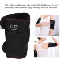 1 x RAW Customer Returns Arm Heating Pad, Electric 3 Modes Arm Massage Wrap with 2 Vibration Massage Motors to Relieve Muscle Soreness in the Arm - RRP €28.86