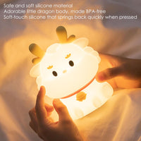 5 x Brand New CECOMBINE Night Light Children, 7 Colors LED Bedside Lamp with Timer, USB Night Light Silicone Nursing Light, Children Dimmable Portable Touch Lamp for Children s Room Decoration Sleeping Light Baby Feeding - RRP €85.7