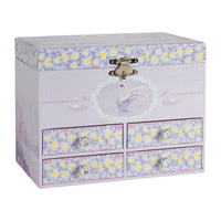 1 x RAW Customer Returns Jewelkeeper - Musical Large Jewelry Box Girls with 4 Pull-Out Drawers, Rainbow Unicorn Design - Music Box with The Beautiful Dreamer Song, Ideal unicorn gifts for girls - RRP €27.55