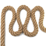 1 x RAW Customer Returns Aoneky Natural Jute Rope 20 25 30 40mm, 15 30M - Ultra Thick Hemp Rope for Garden Decoration, Tug of War, Sports 8M 20mm  - RRP €39.1