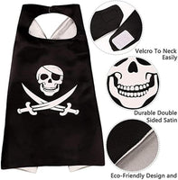 1 x Brand New Halloween Capes with Pirate Eye Patch for Halloween Party Accessories - RRP €20.4