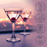 1 x RAW Customer Returns CRYSTALIA Premium Martini Glasses Set of 4 175 ml 100 LEAD FREE Martini Glasses, Dishwasher Safe Classic Martini Glasses Set, Cosmopolitan Glasses, Perfect Cocktail Glasses Set of 4 Party Drinking Glasses - RRP €29.47