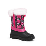 1 x RAW Customer Returns DREAM PAIRS Boys Girls Snow Boots Waterproof Winter Boots with Warm Faux Fur Lining FUCHSIA-E 29 EUR KSNOW-E - RRP €30.01