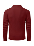 15 x Brand New Meilicloth Men s Turtleneck Winter Sweater Turtleneck Long Sleeve Casual Red XL - RRP €498.9