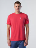 1 x RAW Customer Returns NORTH SAILS Men s Cotton Jersey T-Shirt with Short Sleeves - Regular fit L, Watermelon  - RRP €28.52