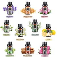 1 x RAW Customer Returns Aeshory Essential Oils for Diffusers 20 x 10 ml, 100 Pure Natural Aromatherapy Fragrance Oils Set Aroma Oil Gift Set for Soaps, Candles, Humidifiers, SPA, Massage - Frankincense, Cinnamon, Sandalwood, Geranium - RRP €25.2