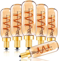 1 x RAW Customer Returns Grensk E14 LED Dimmable Edison Vintage Light Bulb, LED Light Bulbs E14 T25 3W Warm White Antique Winding Filament Light Bulb, Ideal for Nostalgic and Retro Lighting in the House Caf Bar - 6 Pieces - RRP €25.4