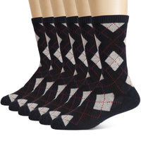 1 x RAW Customer Returns  MD Men s Socks, Suit Socks, Patterned Socks, Business Socks, Fashion Socks Multicoloured Classic Viscose Navy13-15 - RRP €25.99