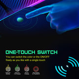 1 x RAW Customer Returns GIM RGB Gaming Mouse Pad 15W Qi Mousepad LED 800x300x4mm 10 Lighting Modes with 10W Fast Charge Qi Wireless Charging for iPhone 13 13 Pro Mobile Phone, Headphones, Waterproof, Non-Slip - RRP €32.56