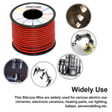 1 x RAW Customer Returns TUOFENG18awg 40 Meter Reel Silicone Electrical Wire Black 20m Red 20m 2 Strands Conductor Parallel Line Flexible 20 Gauge Hook Up Oxygen Free Wire Tinned Copper Wire - RRP €21.44