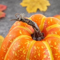 1 x RAW Customer Returns Benjia Pumpkin Autumn Decoration Outdoor Decoration, Large Mini Orange Pumpkins Ornamental Pumpkins Autumn Decoration Autumn Decorations Halloween Orange, 16 Pieces  - RRP €22.2