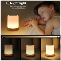 1 x RAW Customer Returns Lightess dimmable bedside lamp set of 2 table lamps dimmable RGB touch smart night light mood light 13 colors color change for children s room, bedroom, living room, study etc. - RRP €34.99