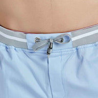 1 x RAW Customer Returns JustSun Shorts Men s Shorts Summer Shorts Chino Cotton with Drawstring Sky Blue 3XL - RRP €29.99