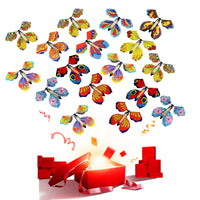 30 x Brand New 20 Pieces Magic Butterfly Toys, Tadpolez Color Toy Butterflies, Flying Butterflies, Magic Flying Butterfly, Fly Butterfly, Card Magic Butterfly, For Party Birthday - RRP €332.7