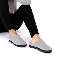 1 x Brand New RockDove Two-Tone Women s Slipper in Memory Foam, 38 39 EU, Dark Gray and Blue - RRP €20.71