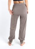 1 x RAW Customer Returns GURU SHOP yoga pants with mini skirt in organic quality, Chai, cotton, size S 36  - RRP €55.9