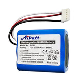 1 x RAW Customer Returns Aibatt NI-MH rechargeable battery, replacement battery for IRobot Braava 380, 380T, 390T, Compatible with Mint 5200 5200B 5200C cleaning robot 7.2V 2200mAh  - RRP €22.07