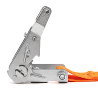 1 x RAW Customer Returns 10 x 2000 kg 6 m 2t Professional Strap 2 Pieces Ratchet Tensioner Strap Zurrgurte T V GS - RRP €64.51