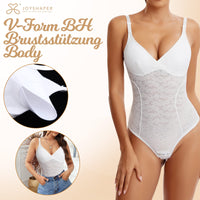 1 x RAW Customer Returns Joyshaper Women s Body Shapewear Tummy Control Body Shaper Shaping Thong Bodysuit Figure-Shaping Corset Body White XL - RRP €26.99