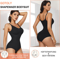 1 x RAW Customer Returns Gotoly Shapewear Women s Slimming Body Shaping Body Shaping Seamless Body Shaping Black ML - RRP €24.0