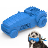 14 x Brand New MASBRILL Dog Chew Toys, Dog Toys for Aggressive Chewers, Indestructible Squeaky Dog Toys for Teeth Cleaning, Natural Rubber Toys for Small Medium Dogs, Blue - RRP €98.14