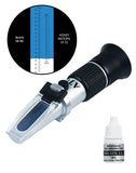 2 x RAW Customer Returns LAOYE Refractometer Honey 2 in 1 Beekeeper Refractometer 10-32 Water Content Honey 58-90 Brix Refractometer for Honey Sugar Syrup Fruit Jam Molasses Honey Tester ATC Refractometer with Calibration - RRP €47.24