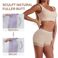 1 x Brand New FEOYA Women s Butt Lifter Underpants Push Up Bodice Pants Women s Butt Bodice Pants Seamless Shapewear Bodice Pants Women S - RRP €21.99