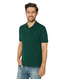 1 x RAW Customer Returns DANISH ENDURANCE polo shirt for men made of organic cotton, short sleeve regular fit, stretch fit green XL - RRP €33.95