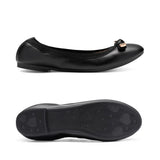 1 x RAW Customer Returns DREAM PAIRS women s ballerina flats classic flat shoes with bows SDFA2250W-E BLACK-PU size 36 EUR  - RRP €21.56