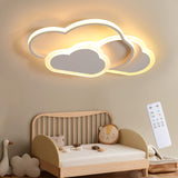 1 x RAW Customer Returns YUEEU Led ceiling light bedroom, children s room lamp ceiling 52CM cloud ceiling lamp children s lamp, dimmable cloud lamp with remote control, ceiling lights for children, baby room with night light function - RRP €85.56