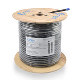 1 x RAW Customer Returns Oren CAT6A 100m Outdoor Ethernet Cable - Direct Burial - 23 AWG Pure Copper Wire - 500 MHz Bandwidth U FTP Internet LAN Network Cable, Halogen Free, Non-Corrosive - 10 GbE - RRP €129.95