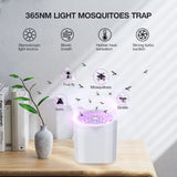 1 x RAW Customer Returns Insect killer, USB electric fly trap, mosquito trap mosquito lamp, mosquito killer lamp with light, fruit fly trap for kitchen indoor outdoor - RRP €17.14