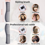 12 x Brand New Hair Brush, Double Sided Boar Bristle Brush for Thick Curly Thin Long Short Wet or Dry Hair, Reduce Tangle Hair Breakage, Gift Box Tail Comb - RRP €133.08