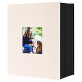 1 x RAW Customer Returns Lanpn Photo Album 10x15 1000, Extra Large XXL Linen Slip-in Album for Portrait Format Photos Pictures Beige - RRP €32.99