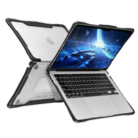 19 x Brand New BlueSwan Case Compatible with MacBook Air 13.6 Inch M2 A2681 M3 A3113 2022 2024, Anti-Fingerprint Protective Shell with Anti-Impact TPU Frame, Black - RRP €493.62