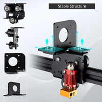 1 x RAW Customer Returns UniTak3D Ender 3 V2 Direct Drive Upgrades Conversion Bracket for Ender 3 Pro,Ender 3 and Voxelab Aquila 3D Printer Compatible with BMG Dual Drive Dual Gear Bowden Extruder NOT for Neo Series  - RRP €18.19