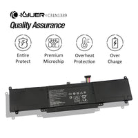 1 x RAW Customer Returns C31N1339 Laptop Battery for Asus ZenBook UX303 UX303L UX303LA UX303LB UX303LN UX303U UX303UA UX303UB BX303L BX303LA Q302 Q302L Q302LA Q302LG Transformer Book Flip TP300L TP300LA TP300LD TP300LJ TP300UA - RRP €35.99