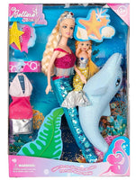 Brand New Pallet -Yellow River Mermaid Princess Doll Dolphin Playset Gift for Kids - TOYS -  100 Items - RRP €2199