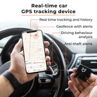 1 x RAW Customer Returns TrackingFox OBD GPS Tracker - Real Time GPS Tracker Car with Phone App - Mobile Alarm System - Anti-Theft Car Tracking Alarm System - Car Security - RRP €35.04