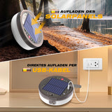 1 x RAW Customer Returns FLSEPAMB 130 LED 12M Solar Camping Fairy Lights Rollable 3 In 1 Multifunctional, 3600 Mah Camping Lamp Solar with Power Bank, SOS Lighting Function Camping Accessories Balcony Decoration Solar USB Charging - RRP €24.49