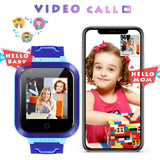 1 x RAW Customer Returns EURHOWING children s smart watch, children s watch GPS call, alarm clock, match game, SOS camera touch screen children s smart watch watch wristwatch 3-15 birthday telephone gift Christmas gifts, blue, one size - RRP €59.99