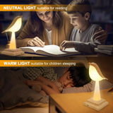 1 x RAW Customer Returns Bedside lamp Table lamp wireless touch dimmable with remote control, USB rechargeable LED battery table lamp for indoor and outdoor use, night light for children, warm white white cold white, 2 in 1 lamp decoration - RRP €22.16