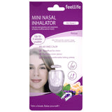 1 x RAW Customer Returns MINI Nasal Inhaler with Essential Oils FEELLIFE Aromatherapy Essential Oils 100 NATURAL Organic Lavender Scent Nose Clip Nose Clip with Essential Oils for Home, Office or Travel, 1 Piece Purple  - RRP €10.07