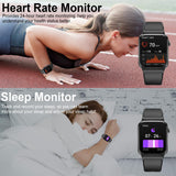 1 x RAW Customer Returns Smartwatch Men Women with Telephone Function Message Reminder, 1.85 Smart Watch, 112 Sports Modes IP68 Waterproof Fitness Watch Men, Sports Watch with Heart Rate Sleep Monitor Pedometer, Watch for Android iOS - RRP €30.0