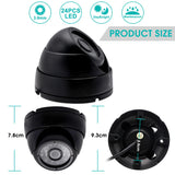 1 x RAW Customer Returns ELP USB Dome Camera 2MP Outdoor Webcam 1080p Infrant Night Vision USB Camera Waterproof Outdoor Indoor USB Webcam for Industry,CCTV Camera for Baby Monitor, Pets Monitor, Home Security - RRP €67.99